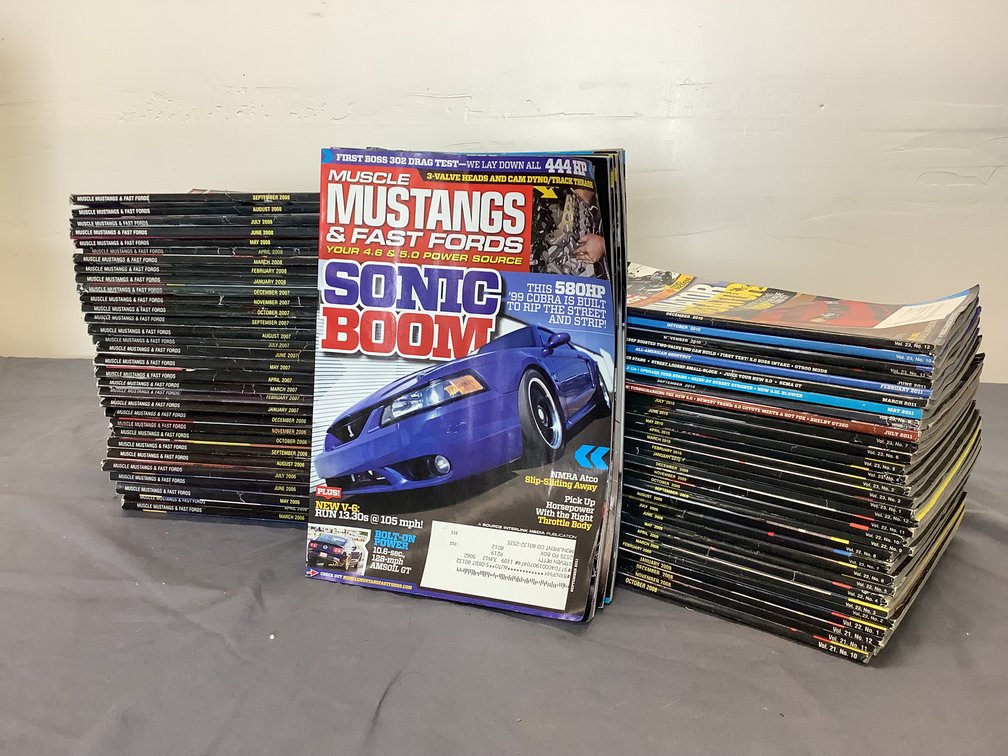 Assortment of Car Magazines