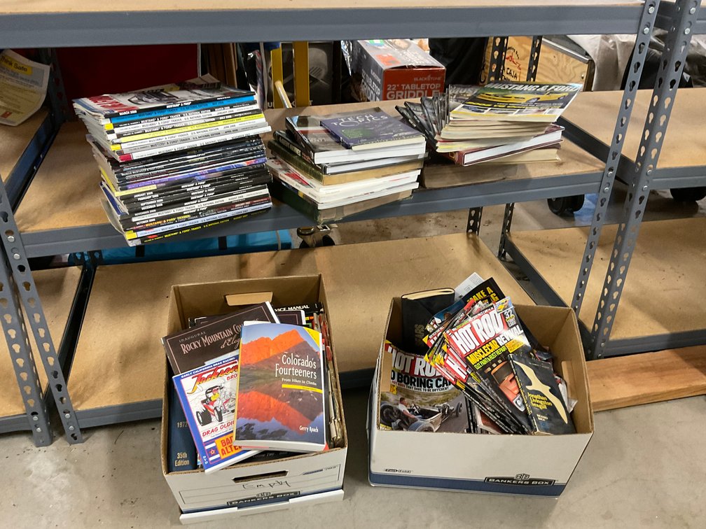 Car Magazines and Books