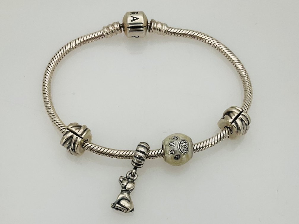 Pandora Bracelet with Dog Charms