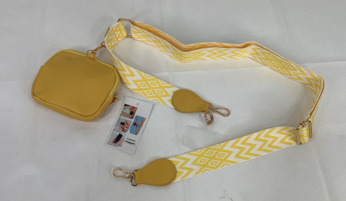 New ARNY Yellow Zip Pouch