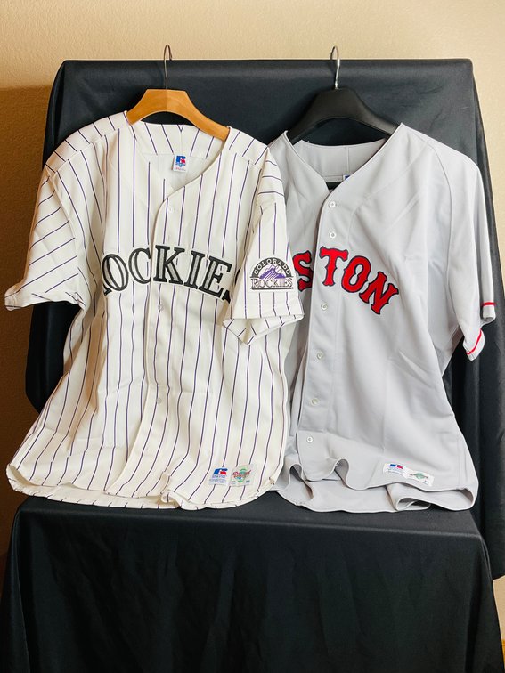 Unsigned Baseball Jerseys