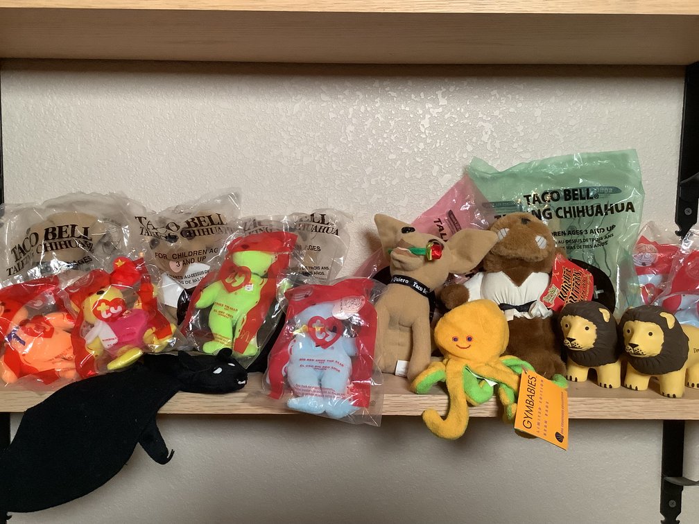 Taco Bell Chihuahua & McD's Beanies