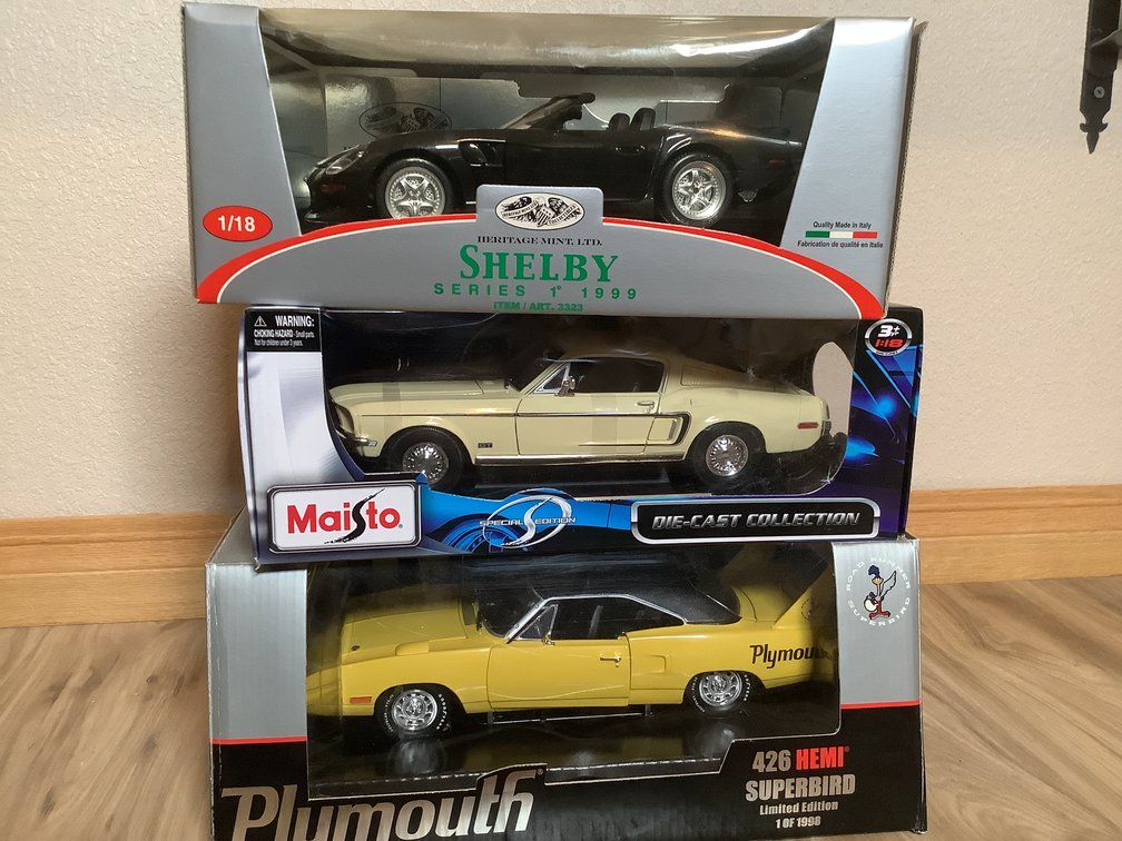 Muscle Car Diecast Models