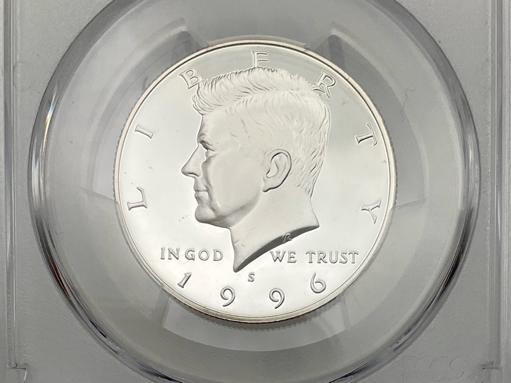 1996-S Silver Proof Kennedy Half Dollar, PCGS PR69