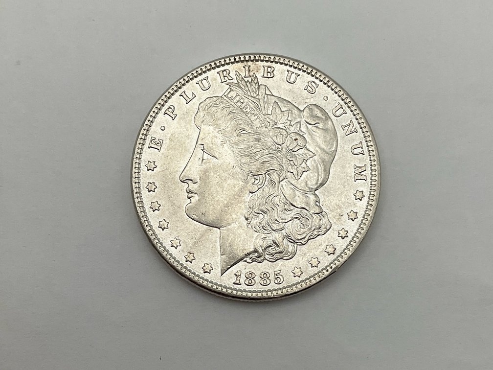 1885 US Morgan Silver Dollar