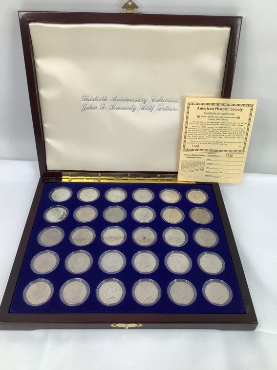 John F Kennedy Half Dollar Collection