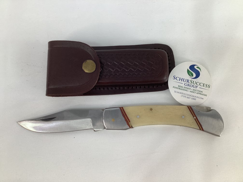 NEW 5" Sahib Pocket Buck Knife