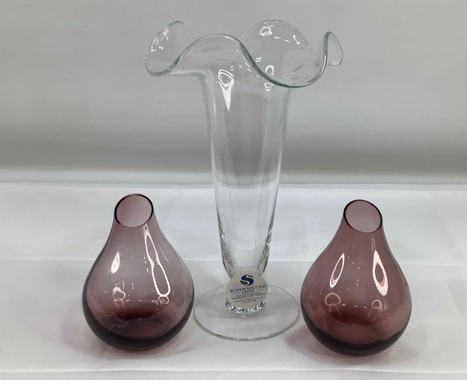 Simon Pearce Glass Vase & More