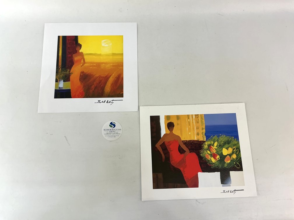 Unframed Prints By Artist Emile Bellet