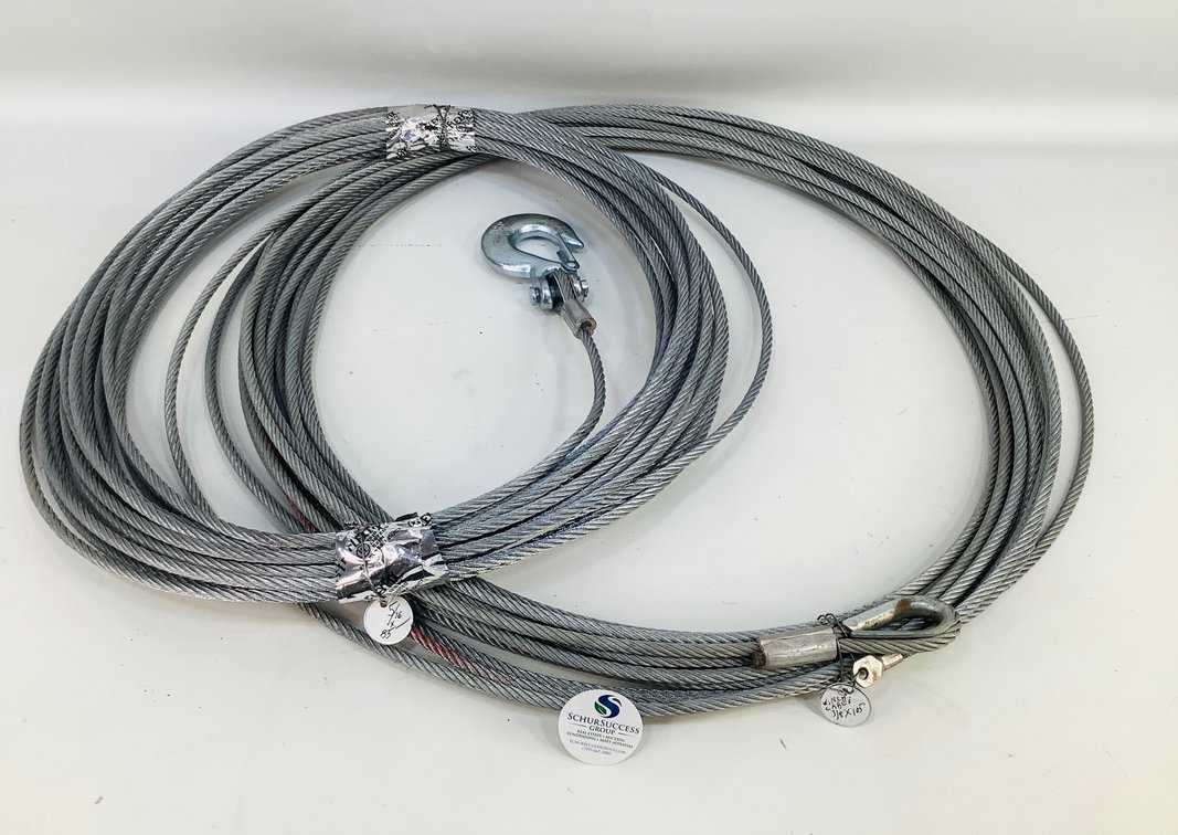 Two (2) Winch Cables