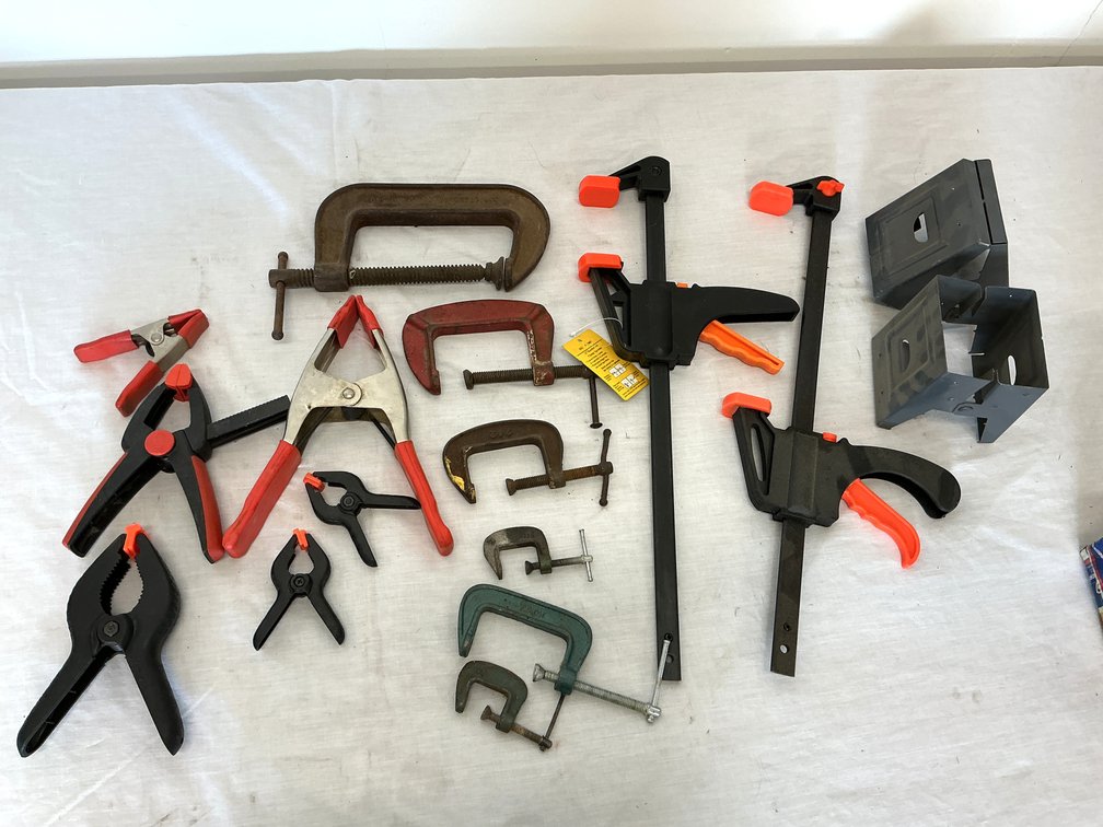 Large Variety of Clamps