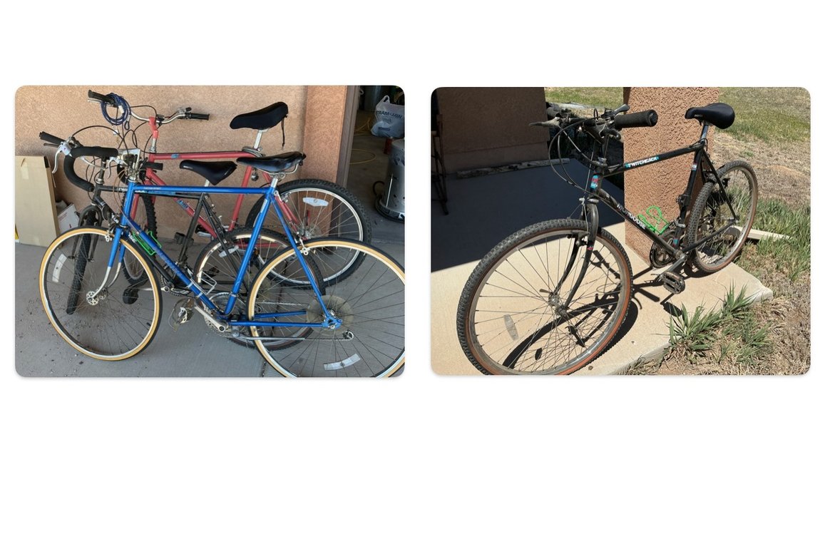 Three (3) Bicycles