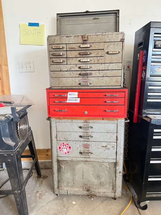 Two (2) Craftsman Tool Boxes and a Mac Tool Box