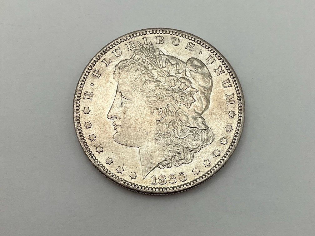 1880-S US Morgan Silver Dollar