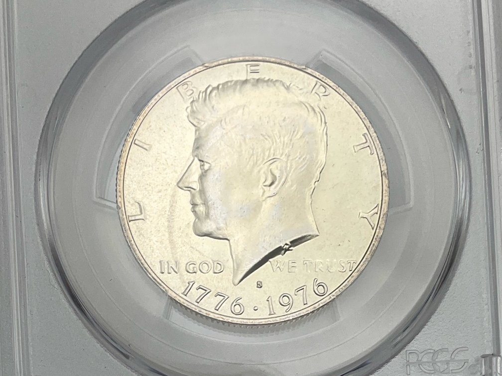 1976-S Silver Kennedy Half Dollar, PCGS MS67