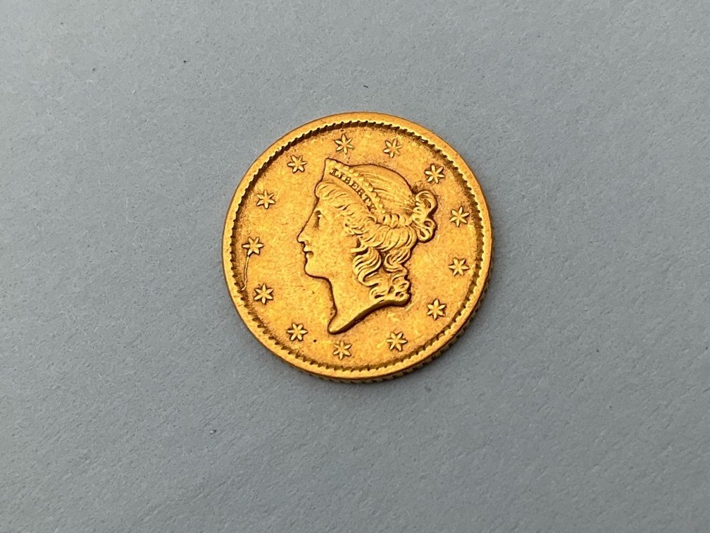1851 US Type 1 Gold Dollar