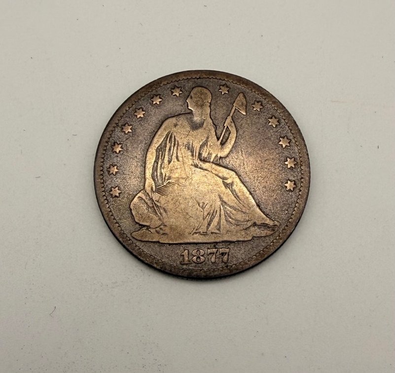1877-S Seated Liberty Half Dollar