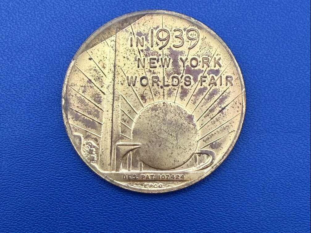 1939 New York World's Fair Commemorative Medal