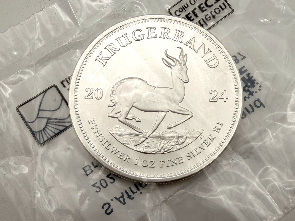 South Africa 1 Krugerrand Silver Round