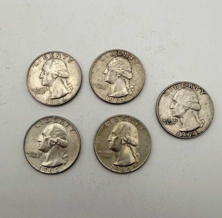 1964-D Washington Quarters