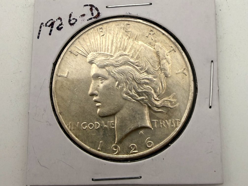 1926-D Peace Dollar