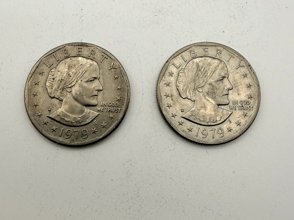 1979-D Susan B Anthony Dollars