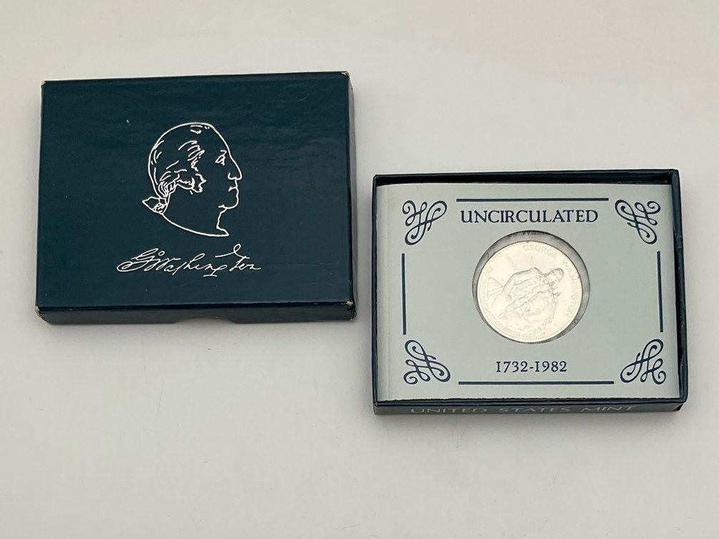 1982 George Washington Uncirculated Silver Half Dollar
