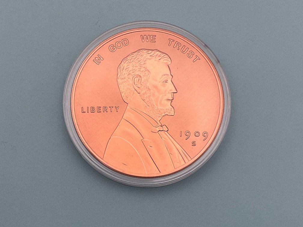 5 oz. Copper Lincoln Cent