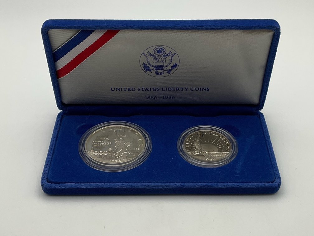1986-S US Liberty Coin Set