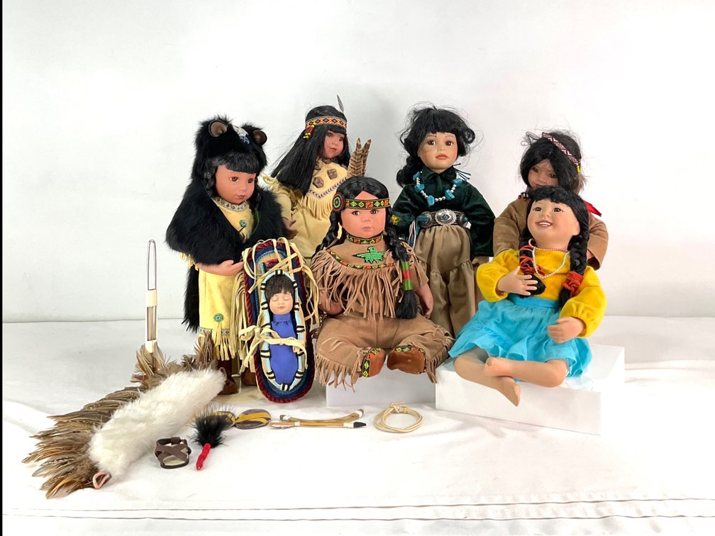'Navajo Little One', Perillo ArtAffects 'Brave and Free' Porcelain Dolls & More