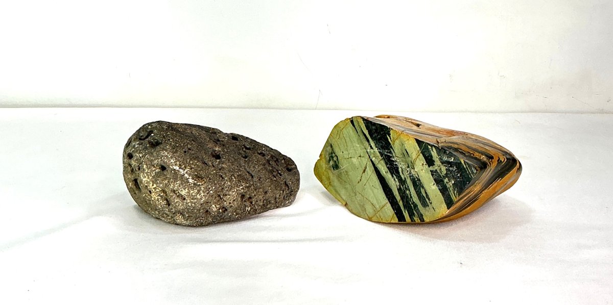 Zebra Marble Rock and Volcanic Rock