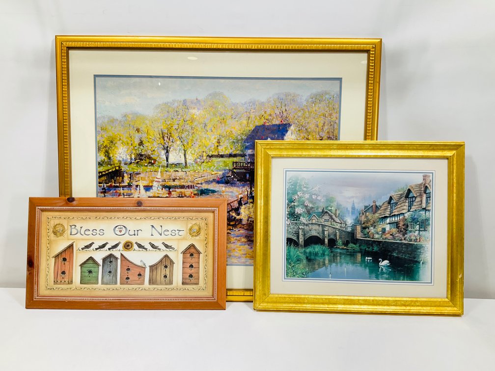 Three (3) Pieces of Artwork