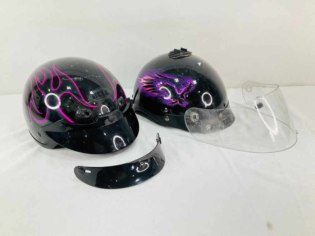 Hot Leathers and Bell Helmets