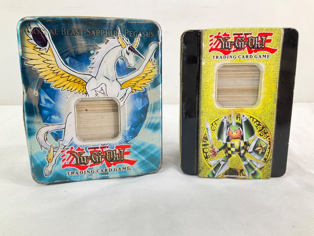 Two (2) Yu-Gi-Oh! Trading Card Game Tins