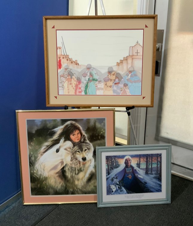 3 Native American Prints