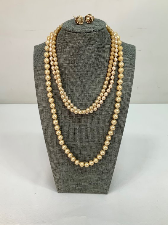 Faux Pearls