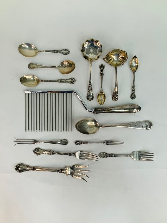 Sterling Silver Flatware, Serving Utensils and Cake Breaker