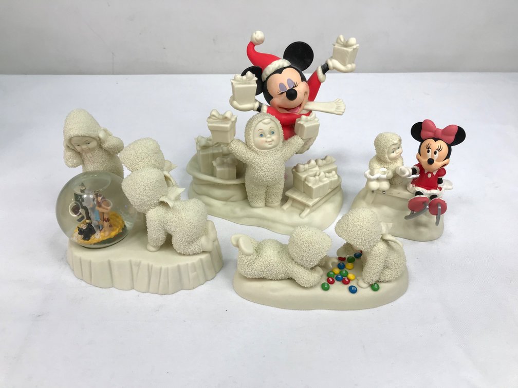 Department 56 Snowbabies Bisque Porcelain Figurines