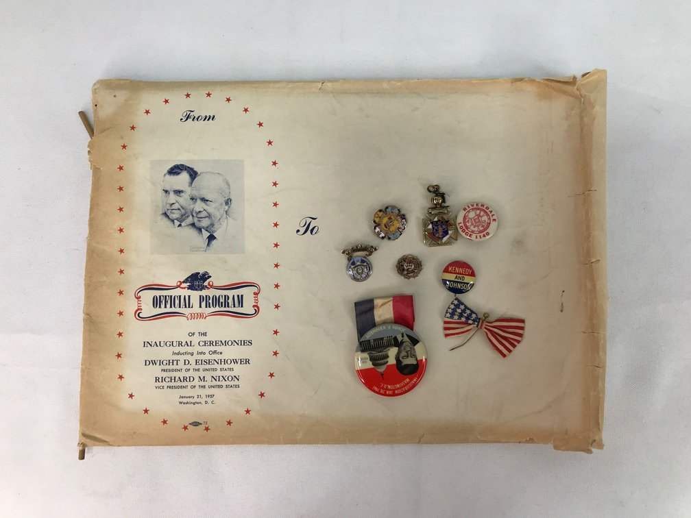 Political Campaign Buttons and Fraternal Pins