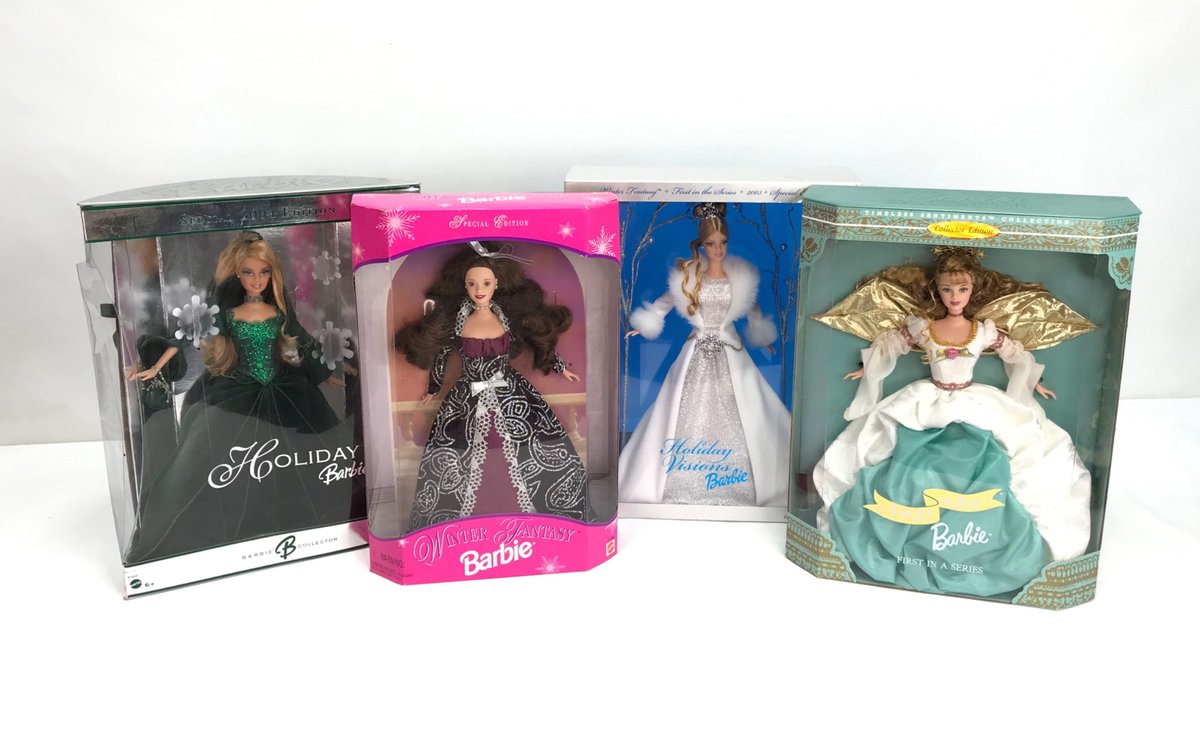 Mattel Barbie Holiday and Collector Edition Dolls