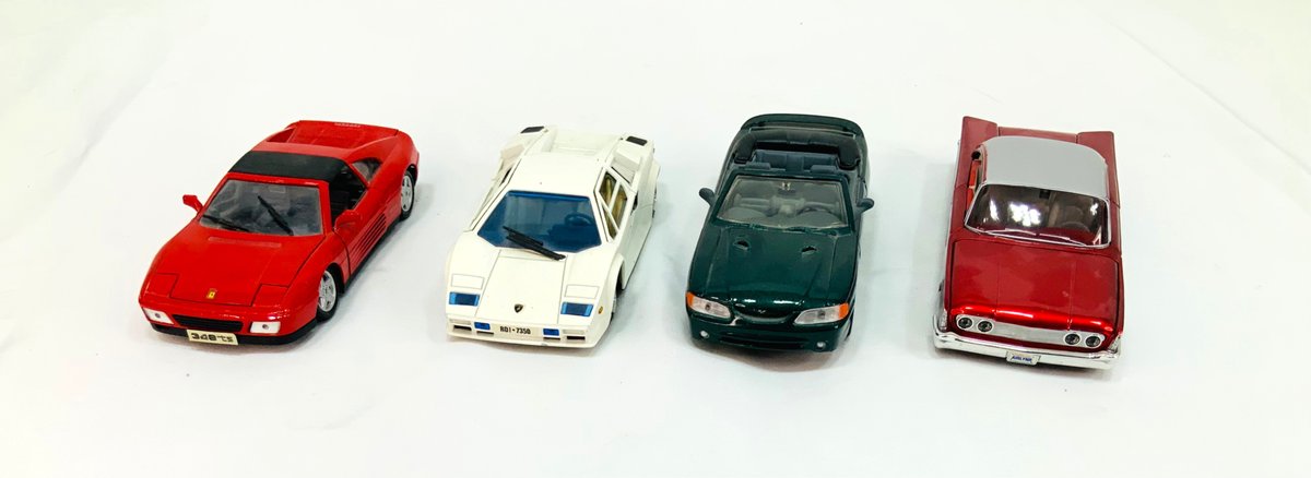 Diecast Scale Model Sports Cars and Coupes