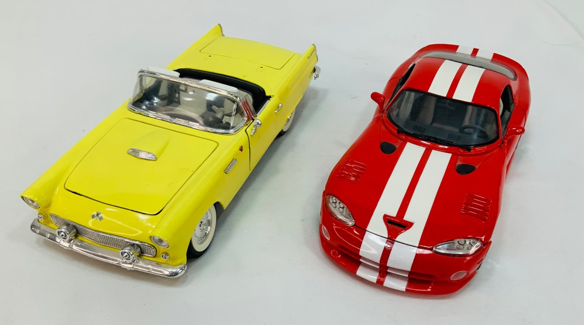 Diecast Model Cars, Convertible and Sports Coupe
