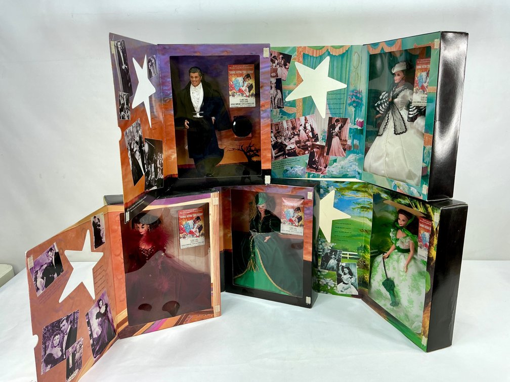 Mattel Barbie and Ken Gone with the Wind Dolls