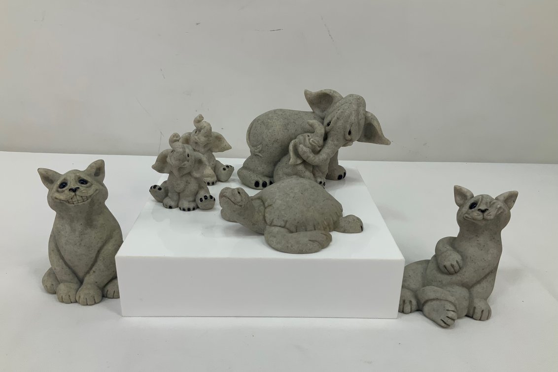 Second Nature Design Quarry Critters Animal Figurines