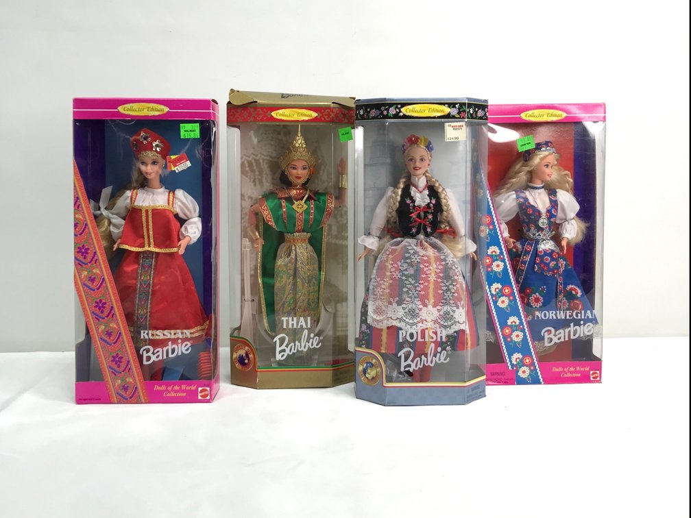 Mattel Barbie Dolls of the World Collector Edition Dolls