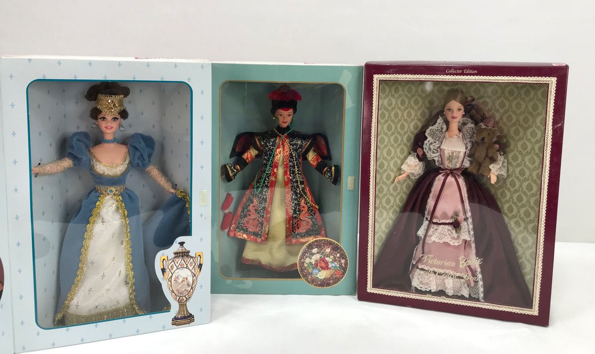 Mattel Barbie Collector Edition Boxed Fashion Dolls