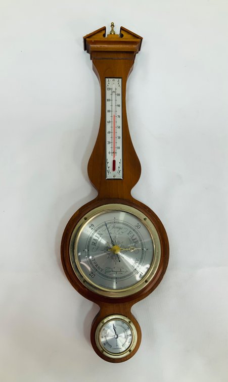 Airguide Wood Banjo Wall Weather Station
