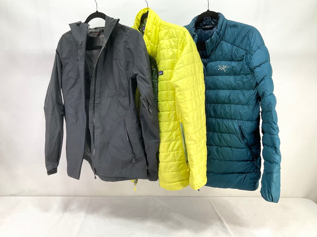 Outdoor Technical Shell and Quilted Puffer Jackets