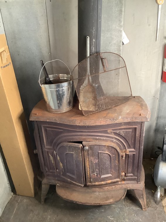Wood-Burning Stove, Stovepipe