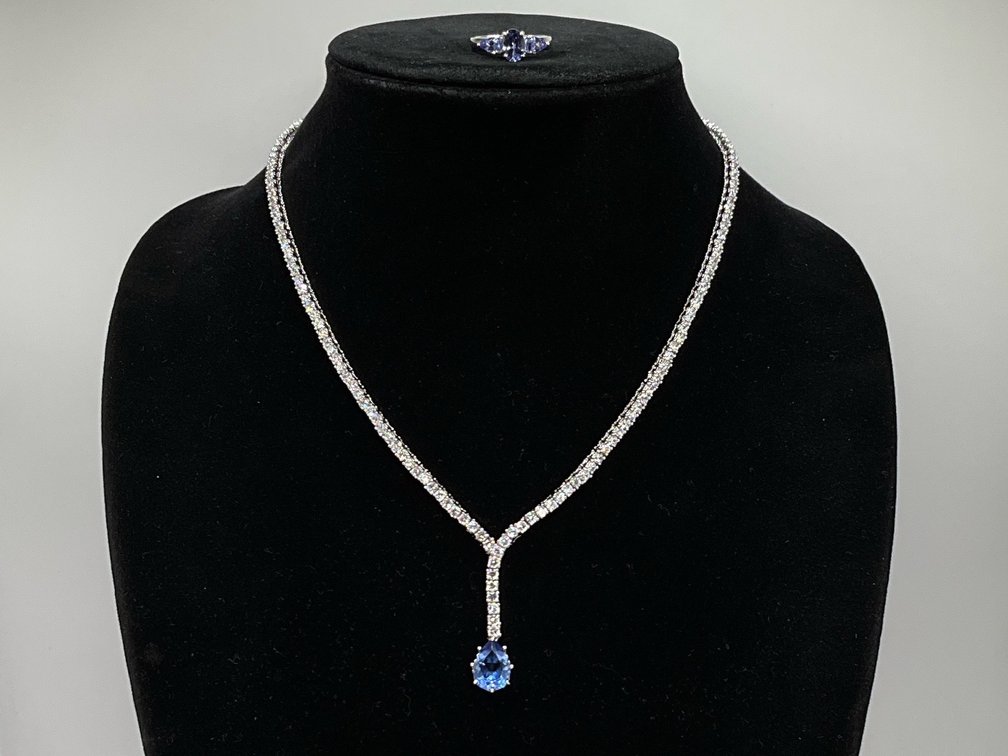 Sterling Silver Necklace and Ring